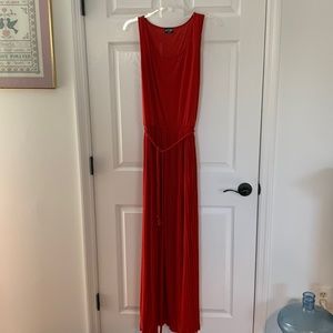 Woman’s Lord and Taylor dress reddish orange size 1x